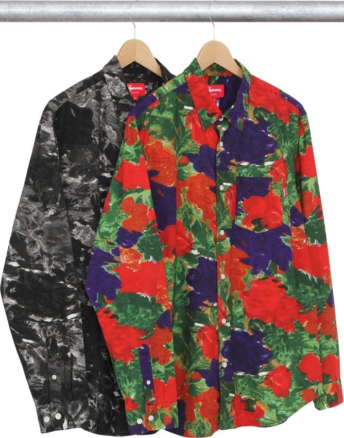 Brushed Floral Shirt